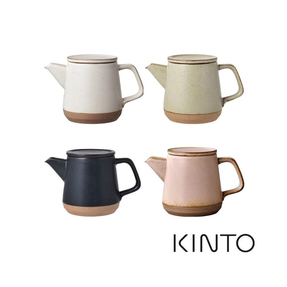 Kinto】伴桌｜KINTO CERAMIC LAB 茶壺500ml (四色日本製波佐見)