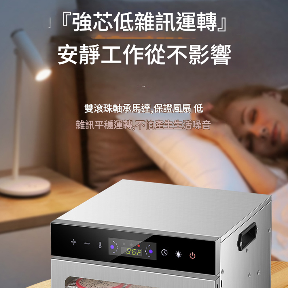 『強芯低雜訊運轉』安靜工作從不影響雙滾珠軸承馬達,保證風扇 低雜訊平穩運轉,不怕產生生活噪音