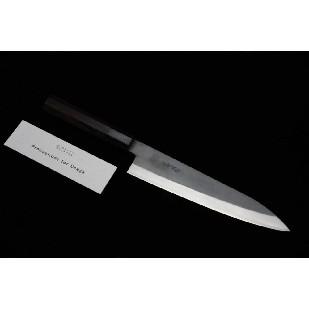 吉田刃物九佐吉🔪ZDP189 黑打和牛刀21cm 紫檀八角柄