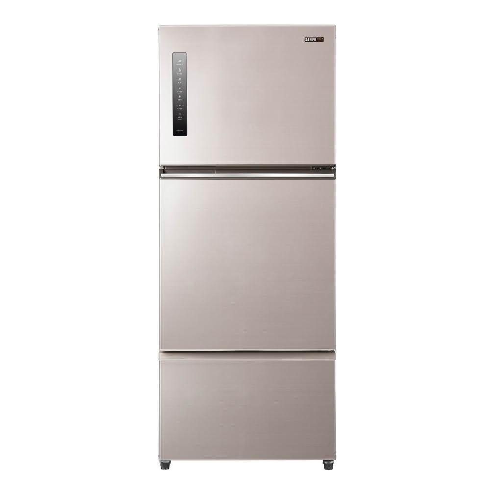 【SAMPO 聲寶】580L 三門變頻冰箱 SR-C58DV 含基本安裝+舊機回收