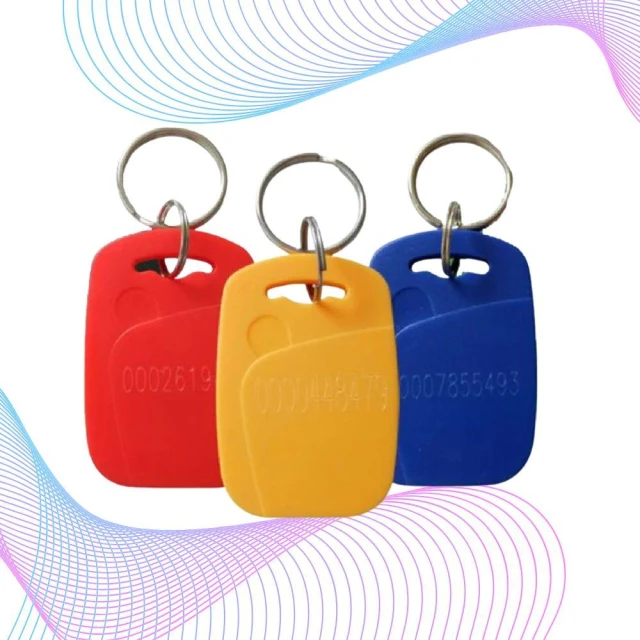 雙頻複合門禁卡 ID卡 IC卡 感應扣 (em+mifare/磁扣/雙感應/門禁卡/考勤卡/EM/MF)