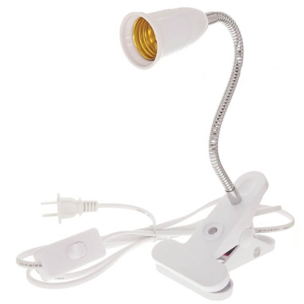 限時促銷 燈座 e27 植物燈 植物燈架 夾燈 蛇燈 軟管燈 E27燈座 蛇管燈 植物燈座 led E27 工作夾燈