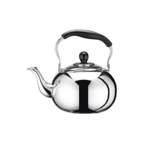 茶壺 米雅可】Miyaco304不鏽鋼圓型琴音茶壺4L(茶壺琴音茶壺不鏽鋼茶壺304