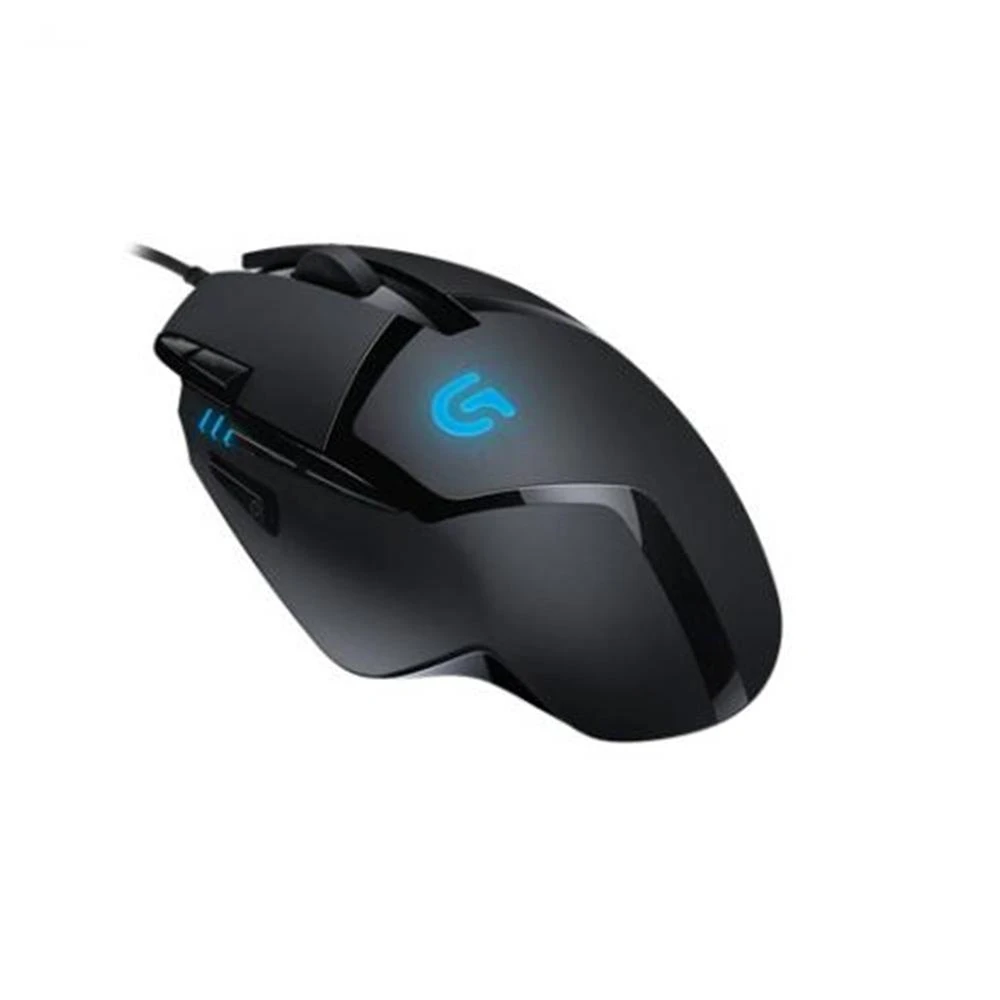 【Logitech 羅技】羅技 G402 遊戲光學滑鼠(黑色/有線/4000dpi/8鍵自訂鍵/2年保固)