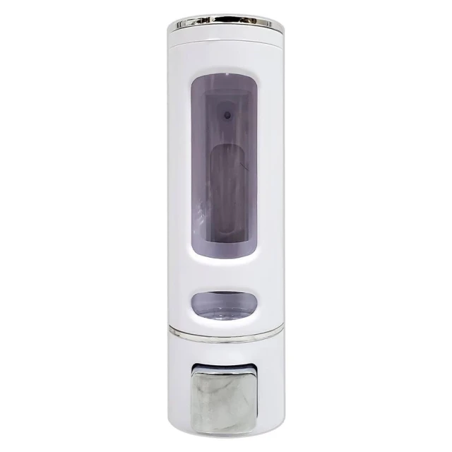 【蝴蝶衛浴】壁掛式給皂罐400ml.單罐.按壓出液.洗手乳/洗髮精/沐浴乳適用.皂液器.沐浴罐