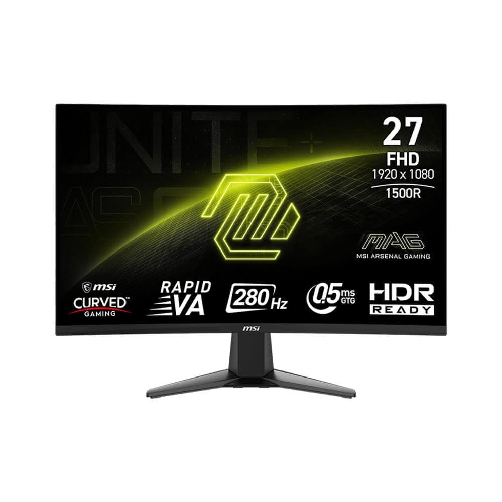 【MSI 微星】MAG 276CXF 曲面電競螢幕 27型/FHD/VA/280Hz/0.5ms