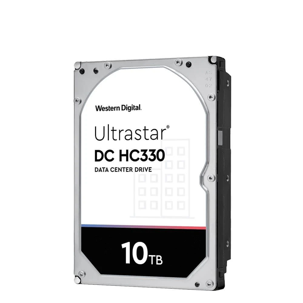 【WD 威騰】Ultrastar DC HC330 10TB 3.5吋 7200轉 256MB快取 企業級硬碟