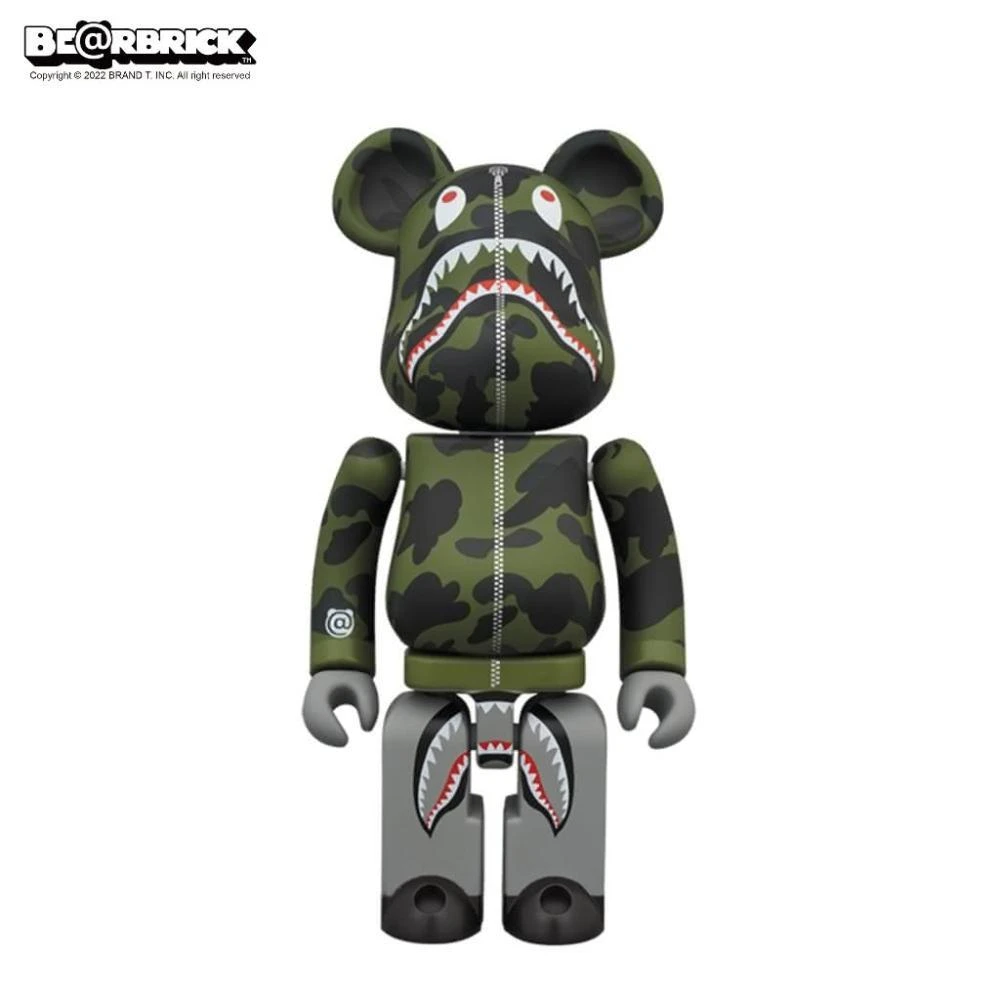 BRAND T.INC】BE@RBRICK 200% FRAGMENT閃電黑金200% 庫柏力克熊