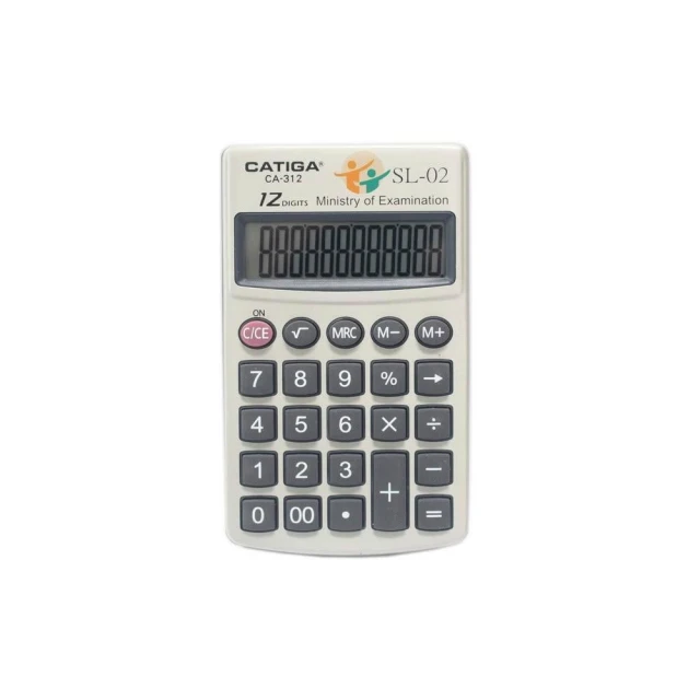 CATIGA 計算機 CA-312 國家考試計算機 /一台入 小12位數 信力 考選部指定使用計算機 國家考試專用計算機