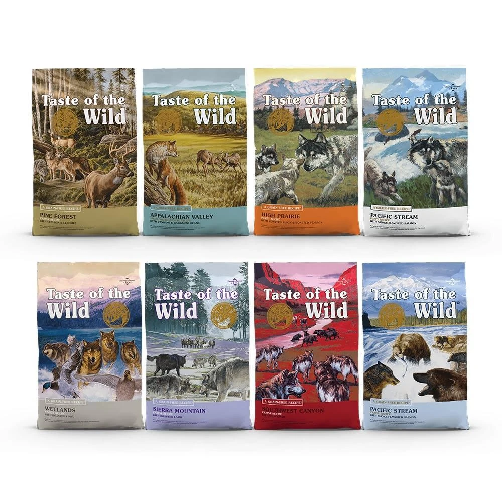 【Taste of the Wild 海陸饗宴】無穀狗飼料 5.6kg(全齡犬適用) 狗狗飼料 寵物飼料 無穀犬糧