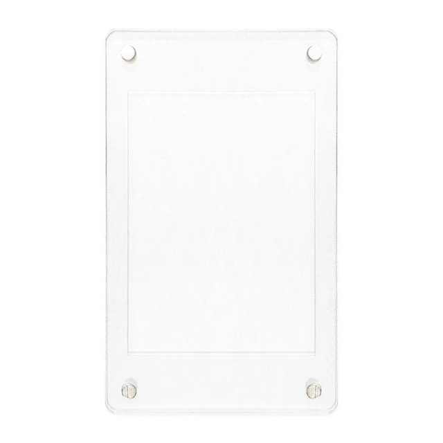 壓克力磁吸卡磚 小卡保護殼 透明卡磚 透明小卡收納 小卡卡磚 偶像小卡收納 擺拍道具 相框 相片擺飾 照片夾
