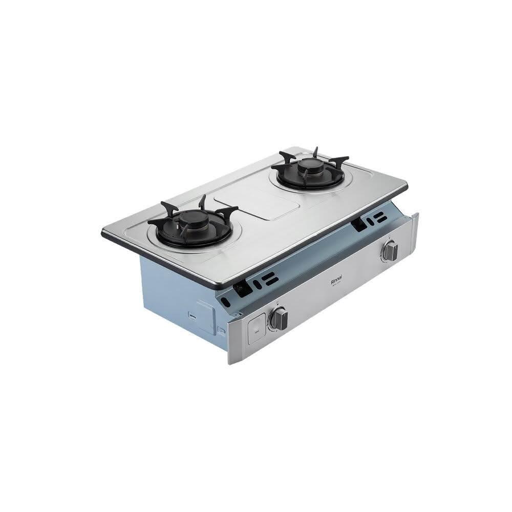 【林內】RBTS-L260S 嵌入式 彩焱不銹鋼 雙口瓦斯爐 全省免運 限定區域含基本安裝
