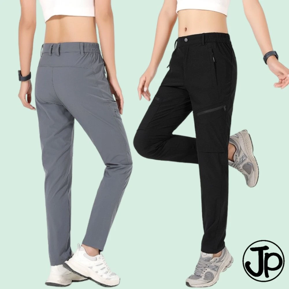【JP】現貨-女休閒長褲 登山長褲 運動長褲 工作褲 薄款長褲耐磨/快乾/輕薄/好穿 K1879
