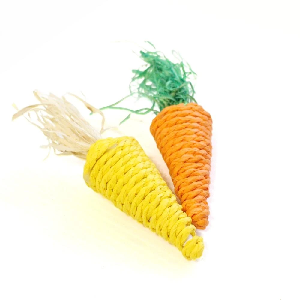 草編胡蘿蔔鸚鵡玩具腳下玩具 鸚鵡玩具 腳下玩具 波力鸚鵡玩具生活館