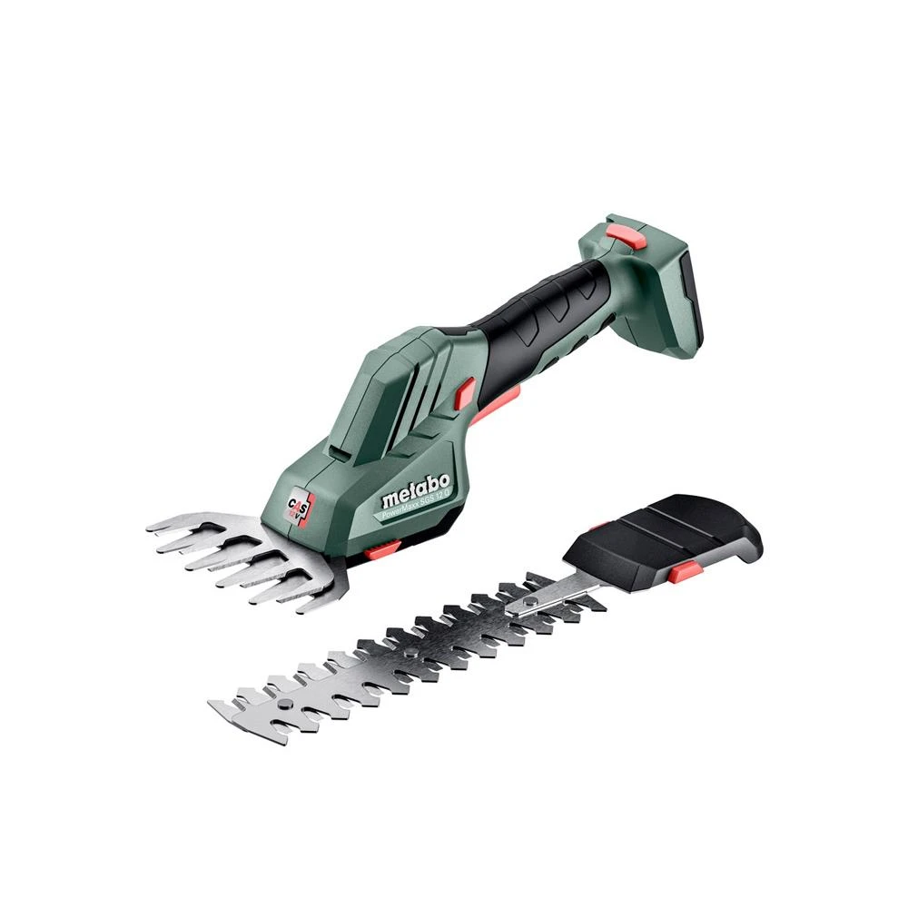 【metabo 美達寶】12V鋰電手持草坪修剪機 2.0Ah單電套裝組 隨附工具袋(PowerMaxx SGS 12 Q)