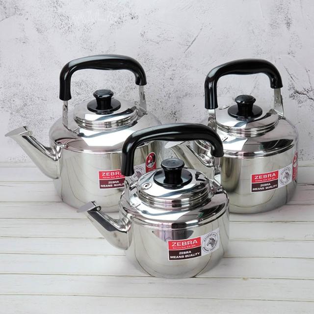 ZEBRA 斑馬牌】Century世紀笛音壺不銹鋼開水壺茶壺