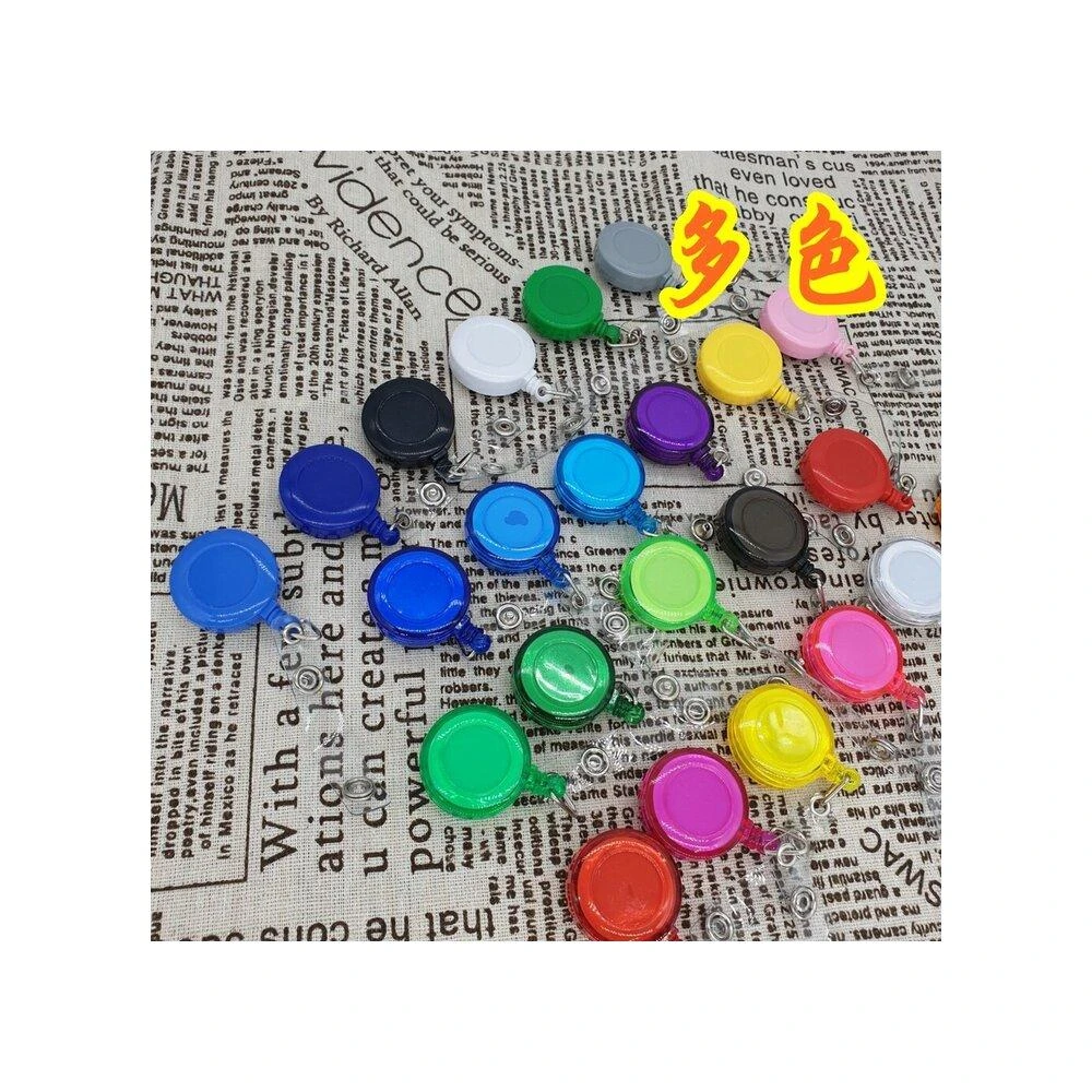 現貨伸縮扣 伸縮易拉扣 證件夾 工作證 識別證 證件夾 卡套 伸縮夾 護理師胸牌扣 伸縮拉繩 識