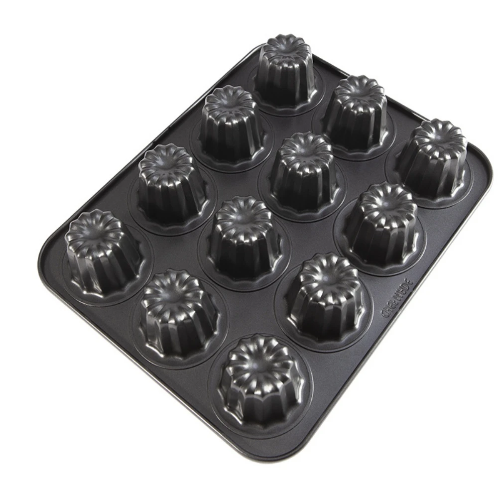 【Chefmade 學廚】WK9867 可麗露模 可麗露模具(WK9867) 烘焙用具 不沾烤模 法式可麗露 不沾塗層 烤盤 模具  點心模 烘焙模具 蛋糕 西點 甜點 可麗露 小點心 烘焙