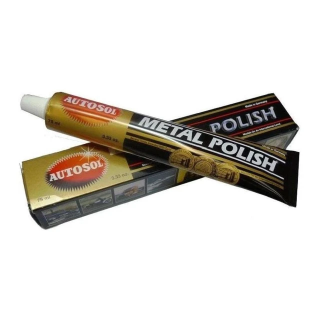 【AUTOSOL 歐多索】正AUTOSOL 白鐵膏 電鍍膏 磨砂膏 NO.1000 拋光膏 金屬亮光膏 銅油 德國製 中崙五金