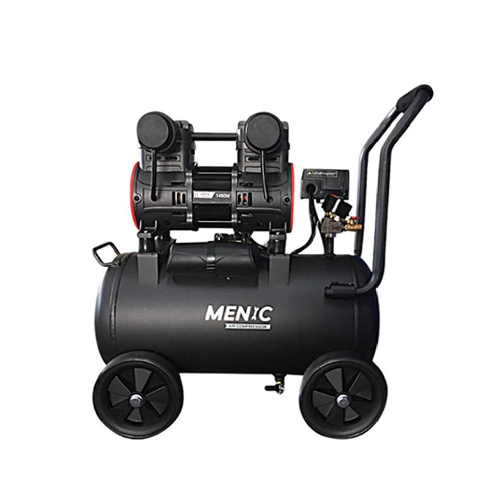 【美尼克】MENIC 輕量鋁桶 急速靜音空壓機 3.5HP 24公升 MN-1480-24AL 附三通+管+槍 中崙五金
