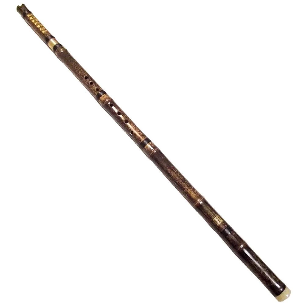 大注目】 C调紫竹笛（长约53 cm）笛膜+中国笛子考级音阶与练习曲
