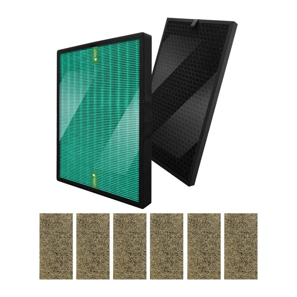 【Have Green Days 綠綠好日】綠綠好日 適用 CleanStation 克立淨 F31 HEPA 抗菌濾芯＋沸石活性碳初效濾網＋複合式高效濾網