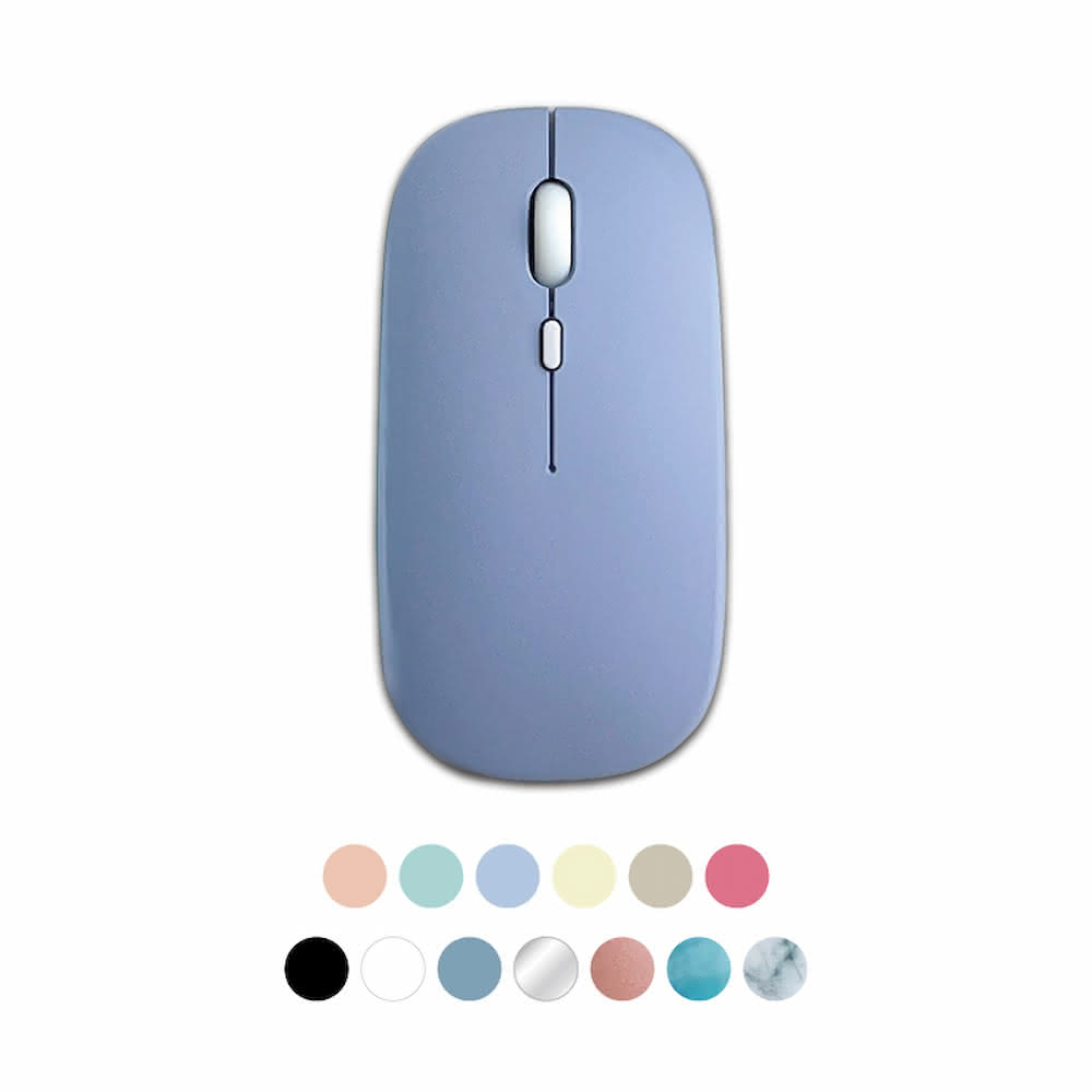 【HONG JIN】115-B 可充電的藍牙滑鼠 靜音藍牙滑鼠 藍芽(超靜音 全新雙設備設計 藍牙滑鼠)