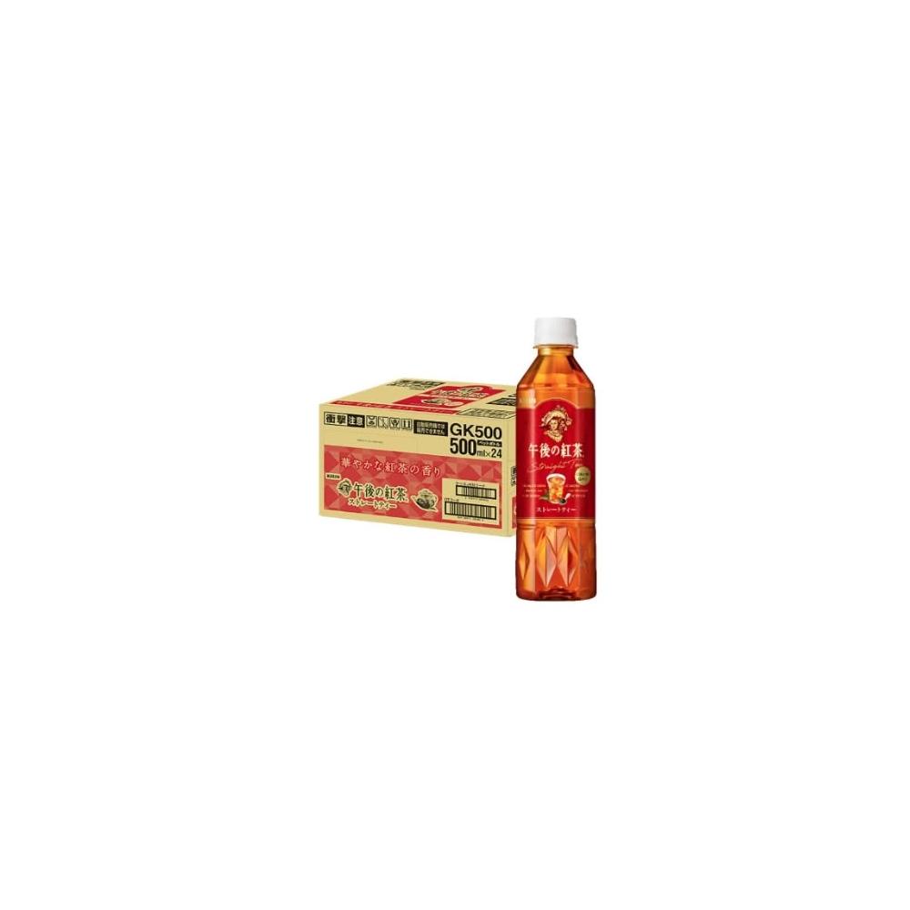 【KIRIN 麒麟】午後紅茶-原味紅茶500ml*24入