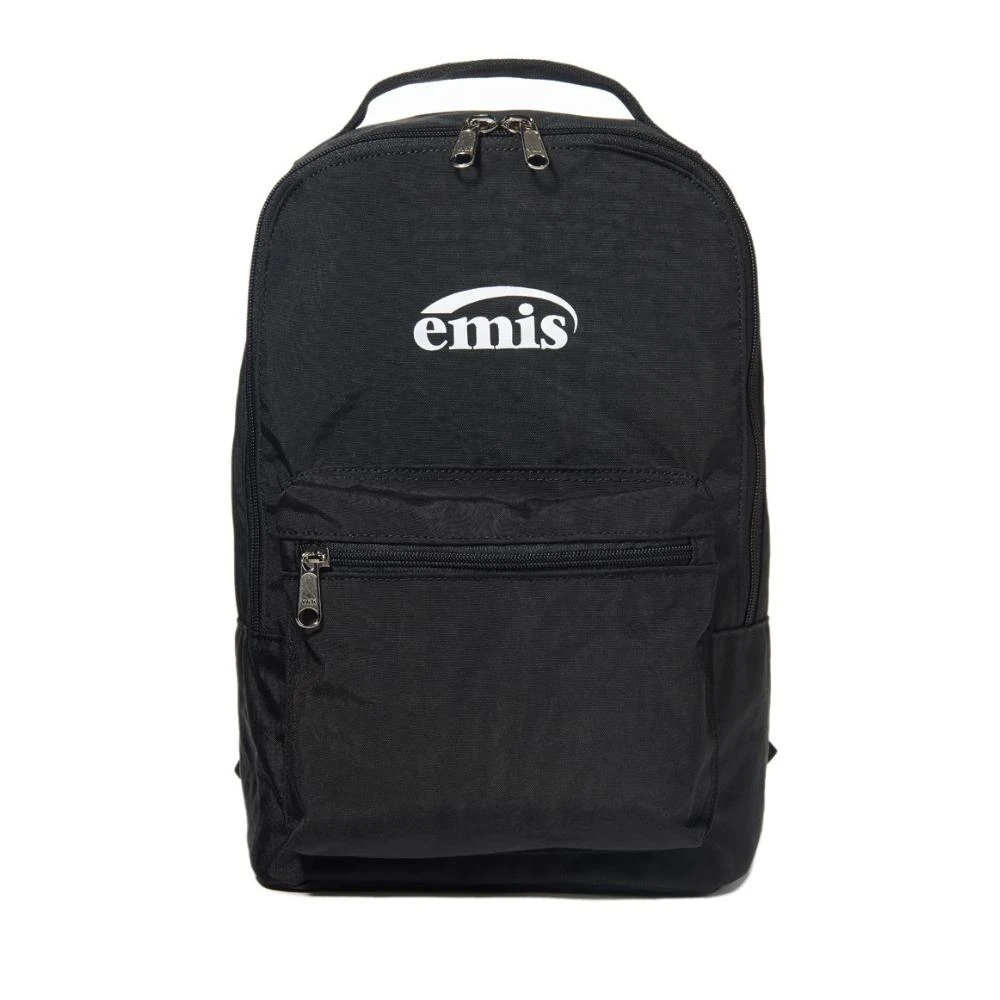 emis☆LOGO MINI BACK PACK-BLACK★大人気★ Emis Mini Wappen Pocket Backpack Black Men's - SS24 - US