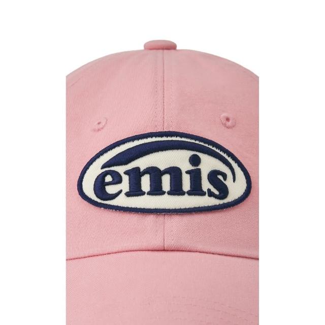 【EMIS】FOOT PRINT WAPPEN BALL CAP-PINK FOOT PRINT WAPPEN BALL CAP-PINK - EMIS
