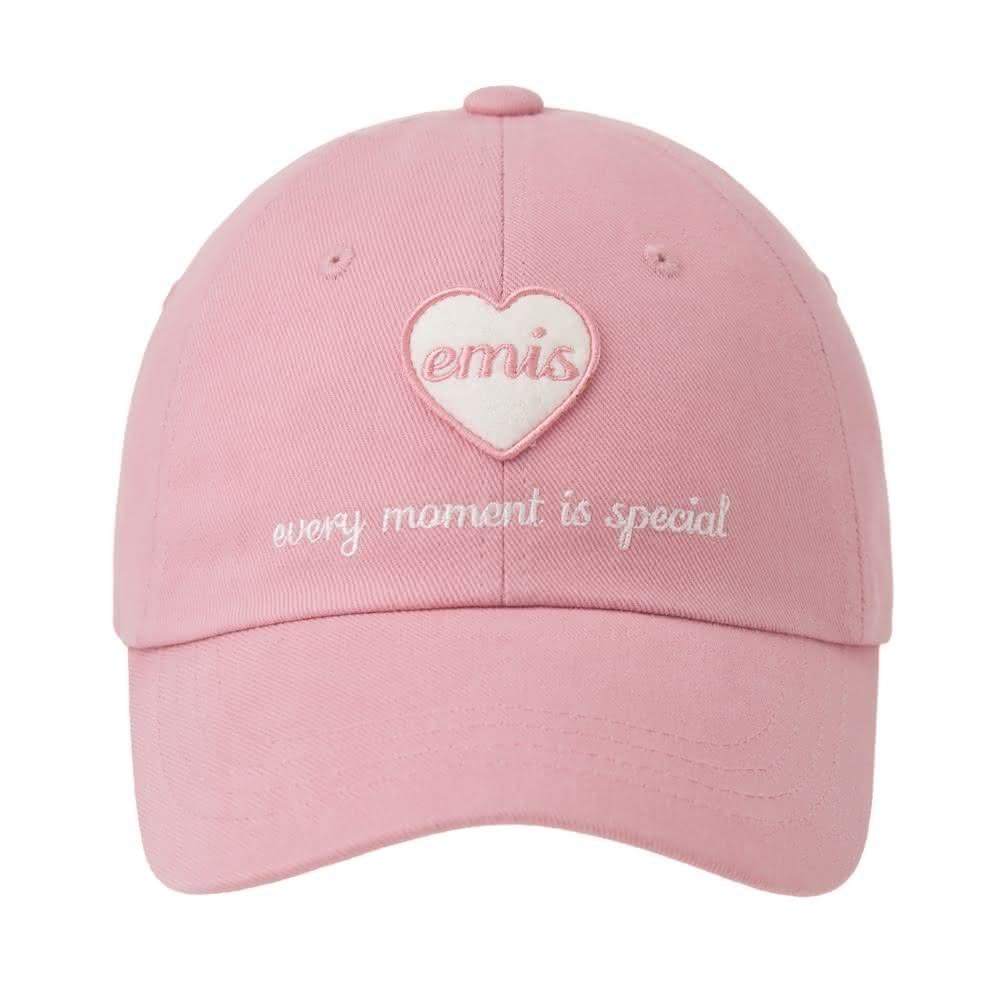 新品未使用 emis applique ball cap pink APPLIQUE BALL CAP-PINK - EMIS