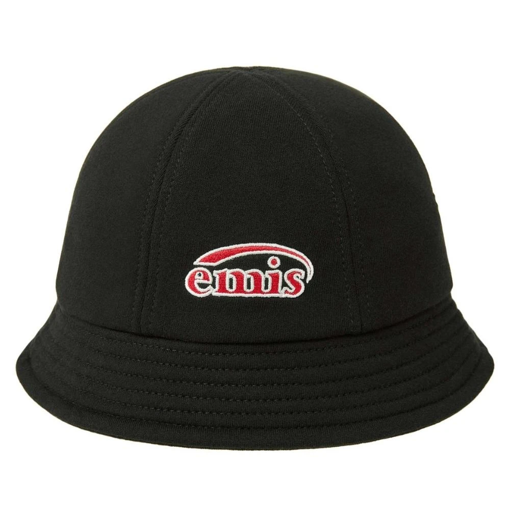 LOGO HAIRY KNIT BUCKET HAT IN BEIGE – Matin Kim