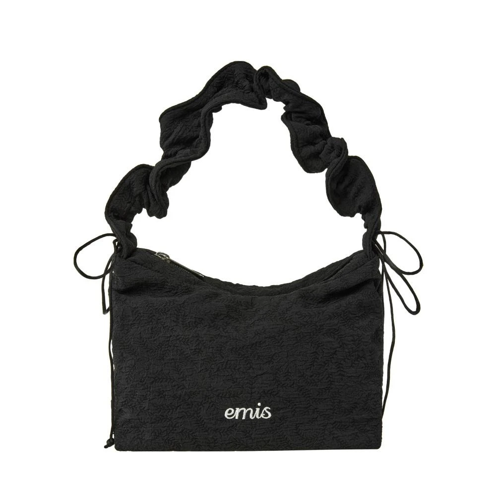 【emis】25SS★ RIBBON STRING HOBO BAG RIBBON STRING HOBO BAG-YELLOW STRIPE - EMIS
