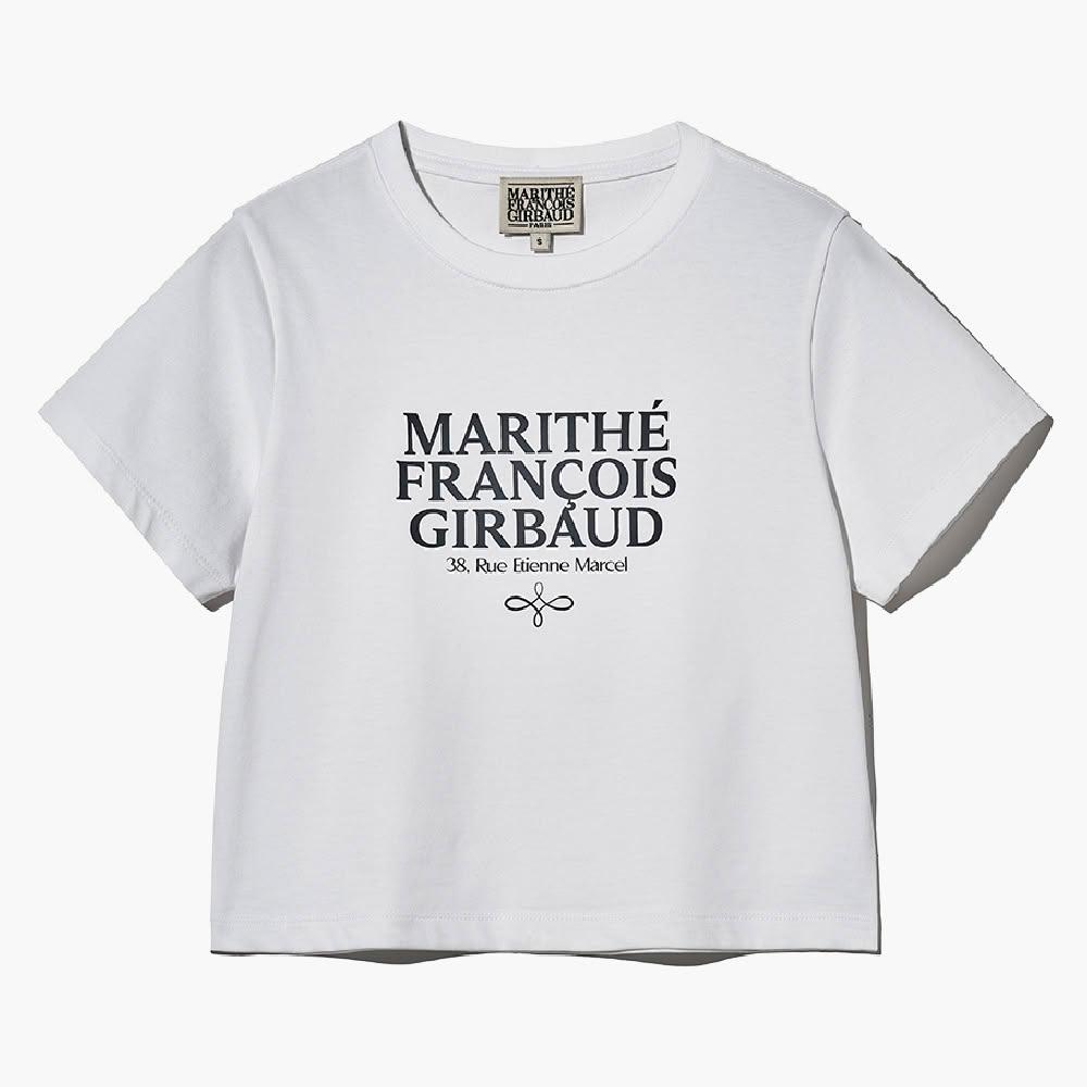 25SS新作エアクールT【MARITHE】MOUVEMENT W AEROCOOL CROP TEE MARITHE FRANCOIS GIRBAUD] MOUVEMENT W AEROCOOL CROP TEE DARK