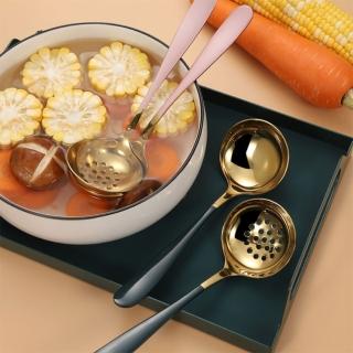 【Pena 珮娜餐具】歐風304不鏽鋼湯勺、漏勺(湯勺 漏勺 304不鏽鋼)