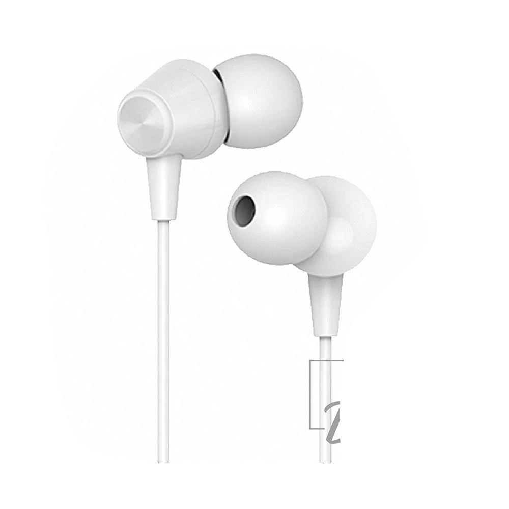 【Jellico】JEE-X4A 入耳式音樂線控耳機-白