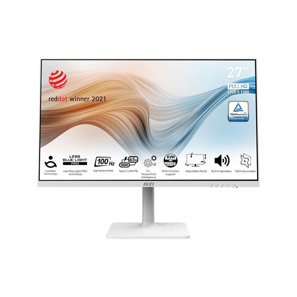 【MSI 微星】Modern MD272XPW 平面美型螢幕 27型/FHD/HDMI/喇叭/IPS