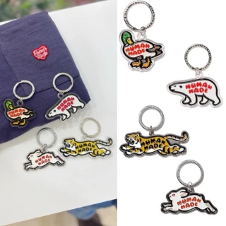 Human Made】Human Made x Verdy 方形鑰匙圈首爾限定黃聯名款