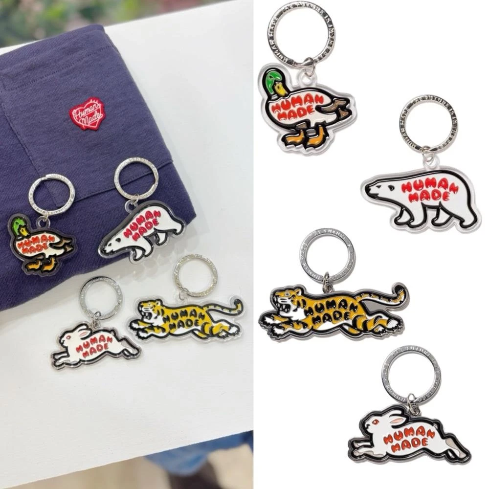 Human Made】Human Made x Verdy 方形鑰匙圈首爾限定黃聯名款