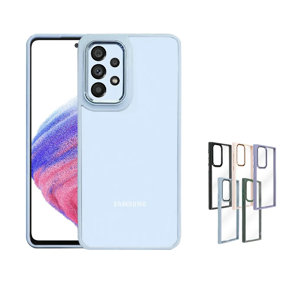 【貼膜達人】三星 鋁合金鏡頭框防摔手機殼(適用 Samsung A16/ A55/ A35/ A25/ A15/ A52s/ A52/ A53/ A33/ A13/ A23/ A14/ A54/ A34)