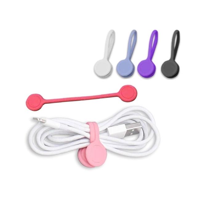 【貼膜達人】矽膠束帶 磁吸理線器  充電線 充電線收納 集線束帶 理線 整線束帶 束帶 束線帶 電線束帶 理線器