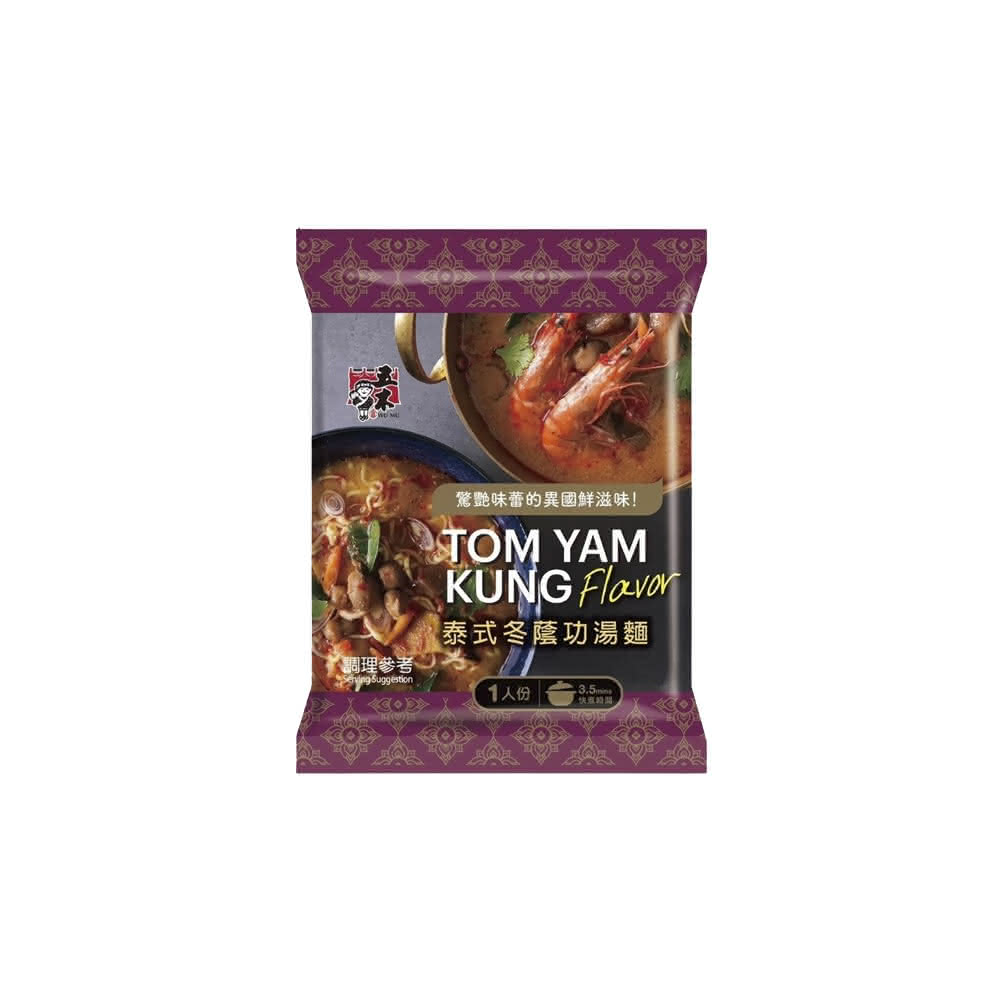 【五木】五木 泰式冬蔭功湯麵 112g