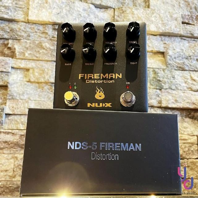 【美品】NUX ディストーション FIREMAN nux ニューエックス Fireman ディストーション ギター