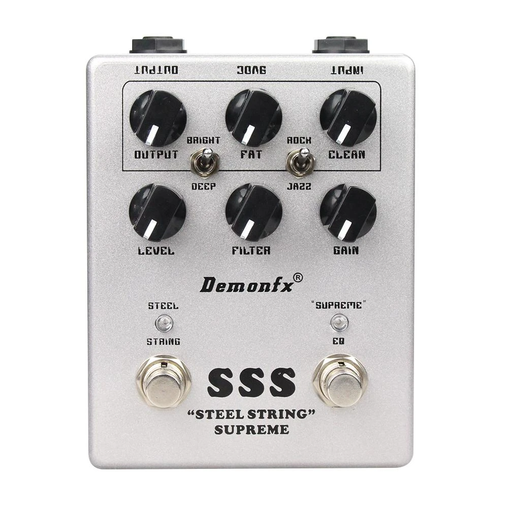 Demonfx Audio 10 BAND EQ BUFFER Booster 電吉他效果器mxr
