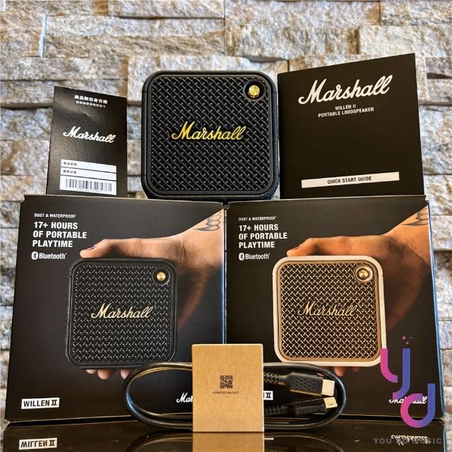 美品】【正規品 】Marshall Willen ii Small, lightweight portable speaker with 17+ hours playtime