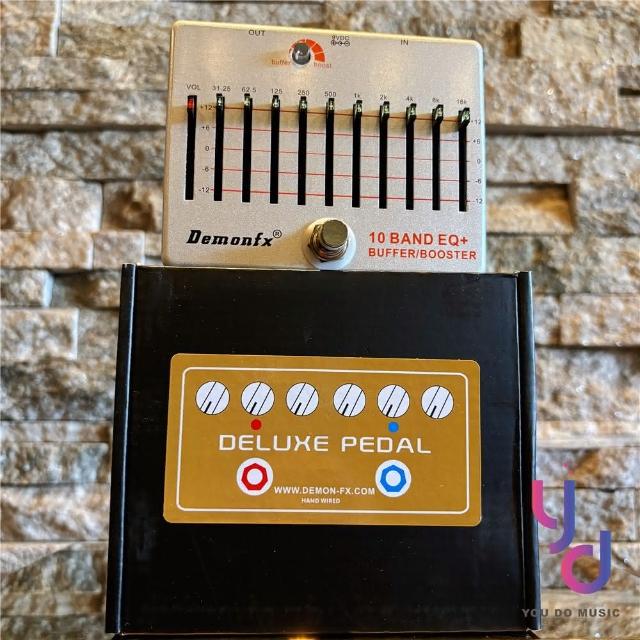 Demonfx　10 BAND EQ+ BUFFER/BOOSTER　新品！ Demonfx Audio 10 BAND EQ BUFFER Booster 電吉他效果器mxr
