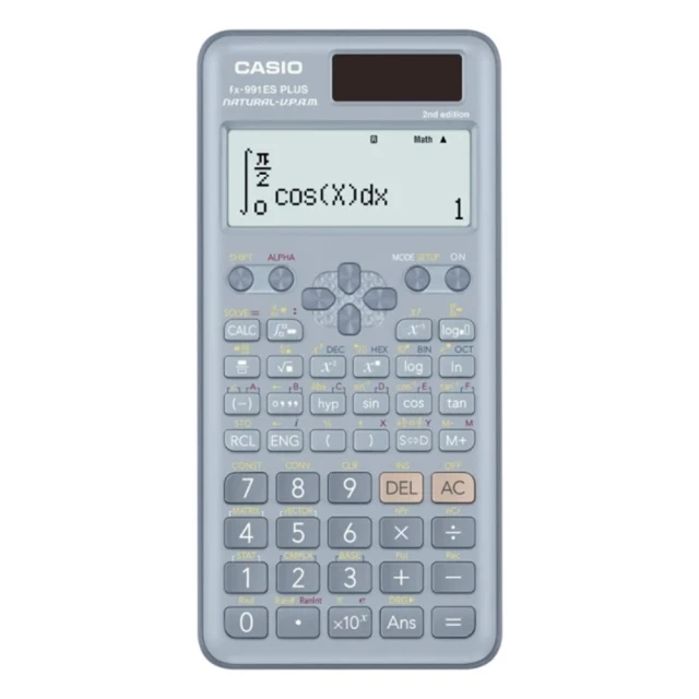 【CASIO 卡西歐】10+2位工程用計算機FX-991ESPLUS-2 BU/PK
