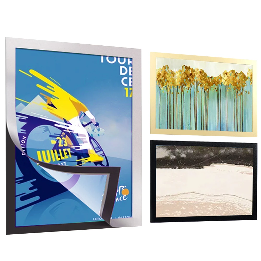 PVC磁性相框-A3(畫框 展示框 展示牌 展示貼 廣告牌 公告欄 海報框 獎狀 裱框 牆面裝飾)