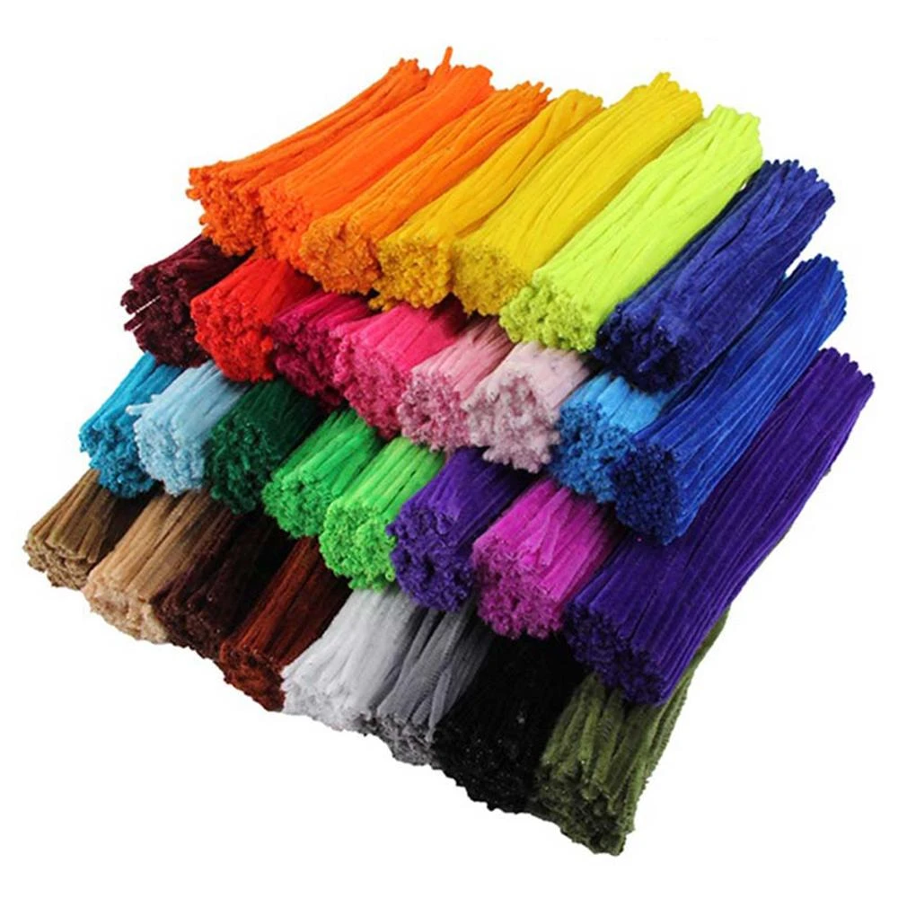 毛根扭扭棒-30cm進階加密款 (毛根 100入 毛條 毛根條 扭扭棒 DIY材料 手工手作 美勞創作)