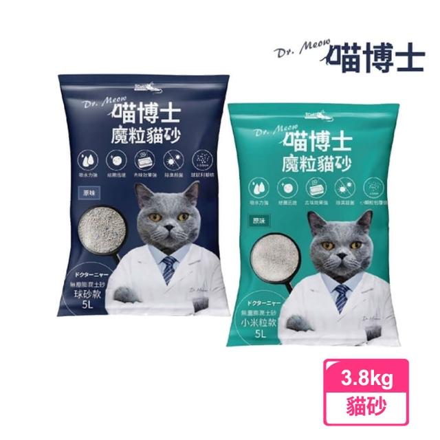 iCat 寵喵樂】Dr.Meow 喵博士3.8kg(5L) 小米粒款/球砂款/無塵